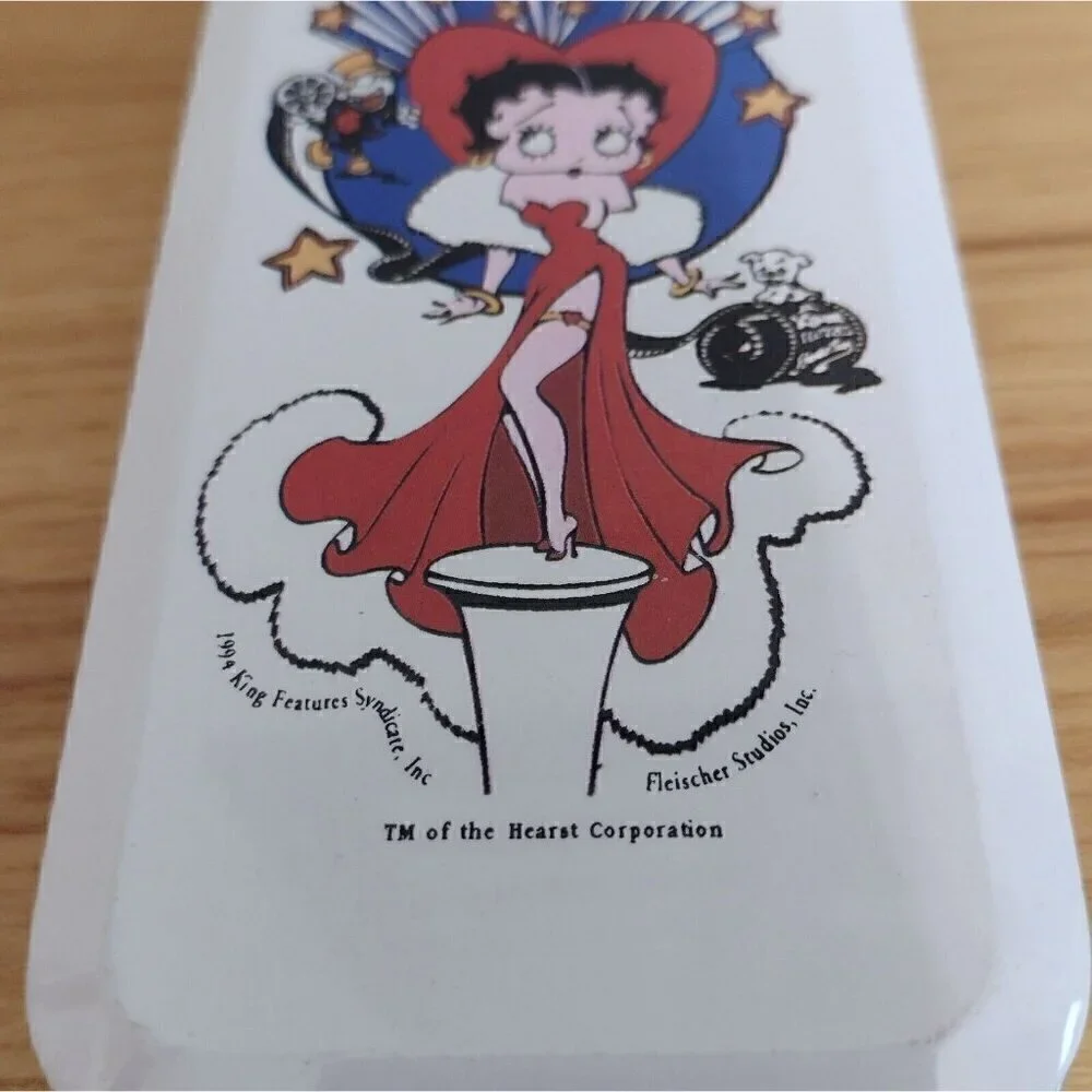 Vintage 1994 King Features Syndicate Betty Boop Wrist Watch Trinket Tin 6